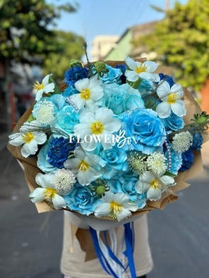 HB037 - TULIP VÀ HỒNG NK